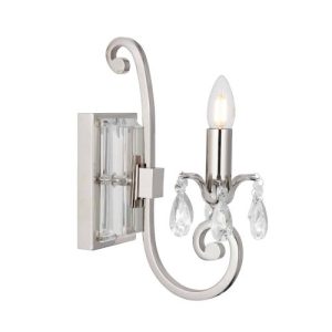 ENDON INTERIORS 1900 OKSANA NICKEL SINGLE WALL
