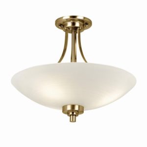 ENDON CELING ANTIQUE FITTING C/W SHADE