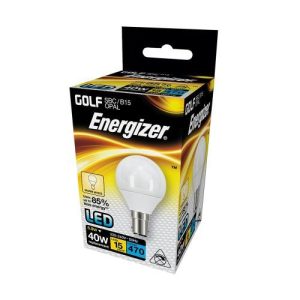 ENERGIZER LED GOLFBALL 5.2W=470L=40W SBC OP WW