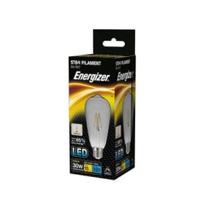 ENERGIZER LED ST64 ES 4.5W=320L=30W FIL SMOKEY CW 4000K DIMM