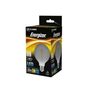 ENERGIZER LED G95 ES 3.7W=320L =25W FIL SMOKEY CW 4000K DIMM