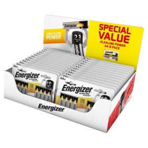 ENERGIZER COUNTER DISPLAY STAND 24 X PK 8 AA