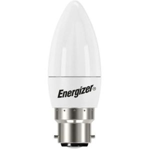 ENERGISER 4.9W BC CANDLE TWIN PACK LED 3000K