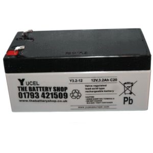 YUCEL 12V 3.2AH BATTERY