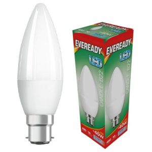 LED CANDLE BC 5.2W=480L=40W OPAL DL 6500K