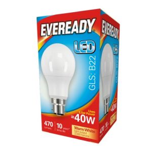 LED GLS BC 5.5W=470L=40W OPAL CW 4000K