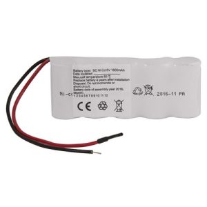 DUCERI NICKEL-CADMIUM 6V 1800MAH BATTERY PARALLEL