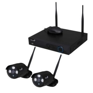 ESP 2-CAM 4-CH HD 500G WIFI BLK CCTV KIT