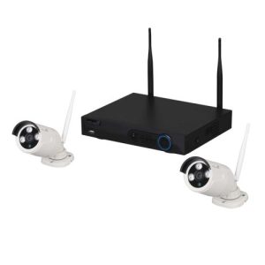 ESP 2-CAM 4-CH HD 1TB WIFI WHT CCTV KIT