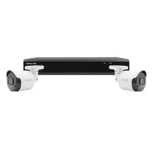 ESP 2-CAM 4-CH 500GB WHT BULLET CCTV KIT