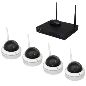 ESP 4 CH + 4 CAM HD 500GB WIRE FREE CCTV