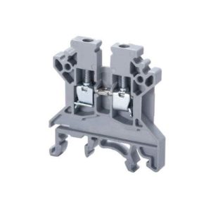 EUROPA 4MM GREY DIN RAIL TERMINAL