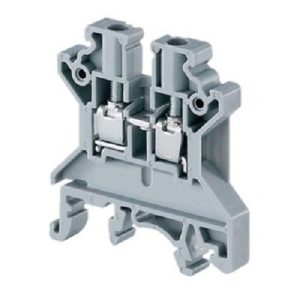 EUROPA 6MM GREY DIN RAIL TERMINAL