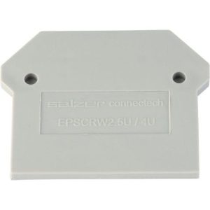 EUROPA 2.5/4MM GREY TERMINAL END STOP