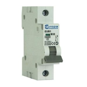 EUROPA 10A B-TYPE SINGLE POLE MCB