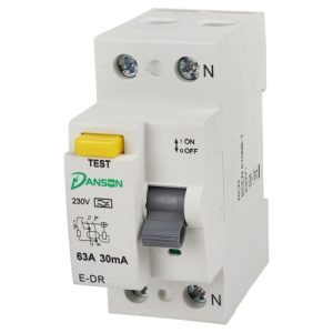 EUROPA 63A 30mA A-TYPE RCD DOUBLE POLE