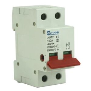 EUROPA 100A DP MAIN SWITCH