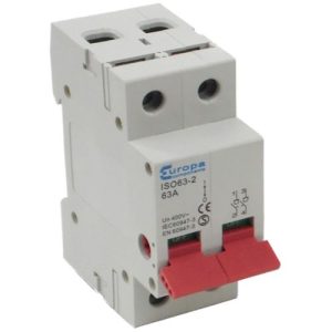 EUROPA 63A DP MAIN SWITCH