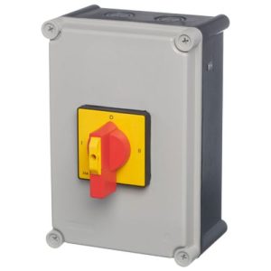 EUROPA 125A 4 POLE INSULATED CHANGEOVER SWITCH