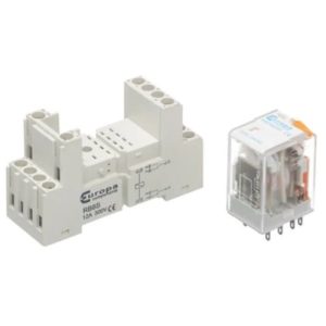 EUROPA 8-PIN MINIATURE RELAY BASE