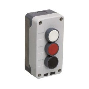 EUROPA 3 POSITION CONTROL STATION WH/RED/BLK 2N/O