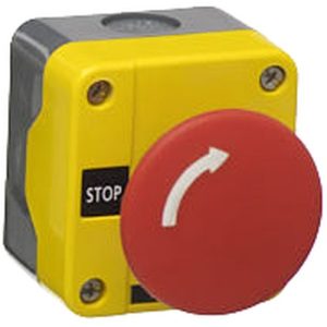 EUROPA PLASTIC EMERGENCY EMERGENCY STOP IP65 60MM BUTTON
