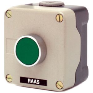 1 POSITION METAL CONTROL STATION (IP65) Green + 1N/O