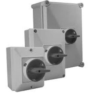SATURN LARGE ENCLOSURE 20A 4-POLE IP66 EUROPA ROTARY ISOLATOR