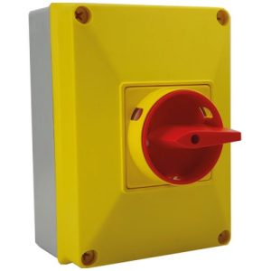 SATURN LARGE ENCLOSURE 32A 4-POLE IP66 EUROPA ROTARY ISOLATOR
