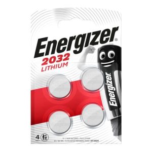 LITHIUM BATT 3V 20X3.2MM 4PK COIN CELL