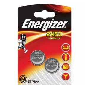 ENERGIZER CR2450 LITHIUM BATTERY (2PK)
