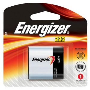 LITHIUM BATTERY 223 CRP2 6V 35X34X20MM