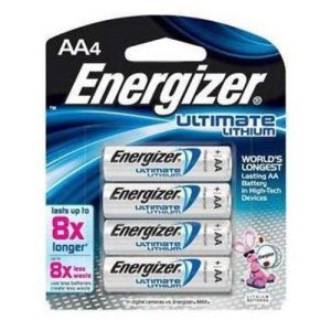 EVEREADY LR6 (AA) ULTIMATE LITHIUM-(4PK)