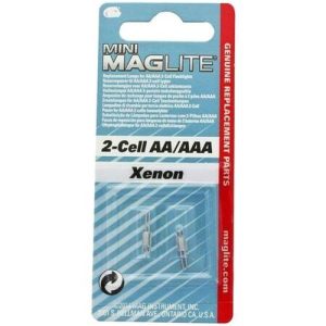 MAGLITE (PK.2) TORCH BULB (2 X AA)