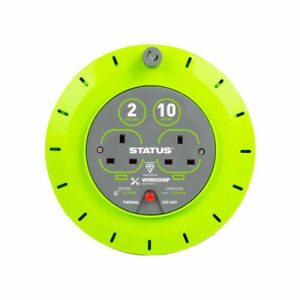 STATUS 10M 13A 2-SKT CASSETTE RELL