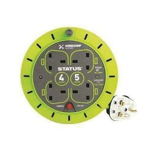 STATUS 5M 13A 4-SKT CASSETTE REEL