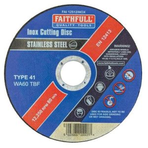 FAITHFULL 115 X 1.2 X 22.23 METAL CUTTING DISK