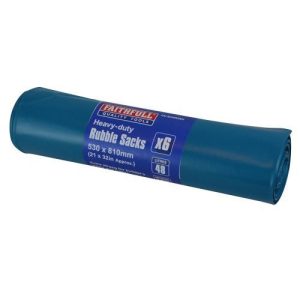 FAITHFULL BLUE HD RUBBLE SACKS (6)