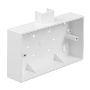 2G 32MM PVC SQUARE CONDUIT/TRUNKING BOX