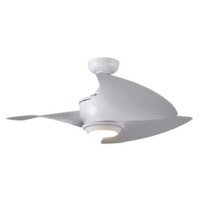 FANTASIA CIRRUS 40" MATT WHITE/LED