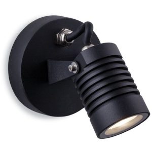 FIRSTLIGHT VERON LED WALL LIGHT BLACK