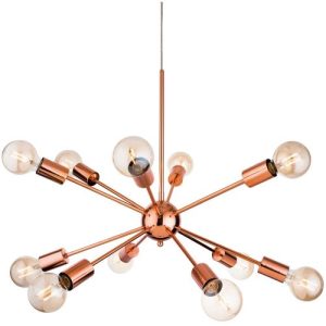 FIRSTLIGHT ALFA 12 LIGHT FITTING COPPER