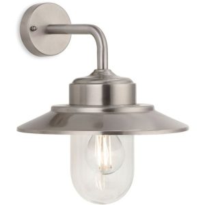 FIRSTLIGHT NAPLES WALL LIGHT STAINLESS STEEL