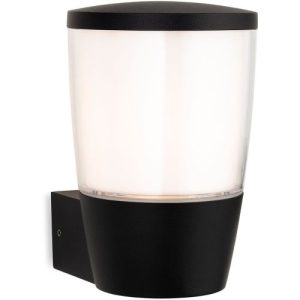 FIRSTLIGHT FORBES WALL LIGHT BLACK WITH WHITE DUPLEX POLYCARBONATE DIFFUSER