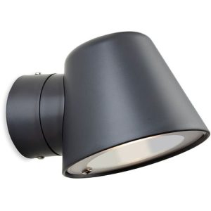 FIRSTLIGHT CLIFF RESIN WALL LIGHT GRAPHITE
