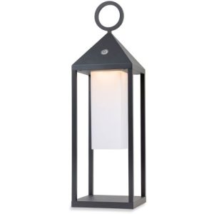 FIRSTLIGHT ARUBA LED TABLE / FLOOR LANTERN GRAPHITE