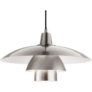 FIRSTLIGHT OLSEN PENDANT BRUSHED STEEL