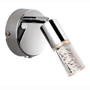 FIRSTLIGHT FOCUS LED WALL LIGHT CHROME