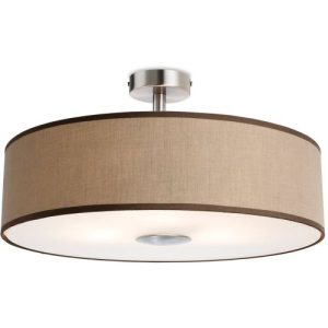 FIRSTLIGHT MADISON SEMI FLUSH CEILING FITTING TAUPE