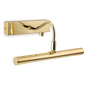 FIRSTLIGHT LED PICTURE LIGHT WITH DIMMER SWITCH - 4W POLISHED BRASS